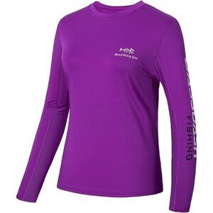 BASSDASH  Women's UPF 50+ UV Sun Protection Long Sleeve Fishing Hiking XL